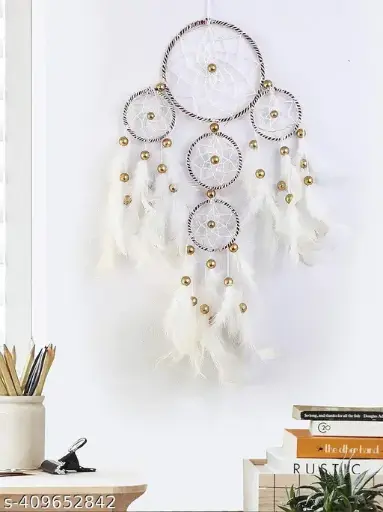 Whispers of Peace 4-Tier Dream Catcher for Relaxation| Handcrafted Dream Catcher for Home Décor